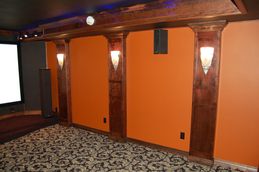 Show me your wood columns/pillars! AVS Forum Home Theater